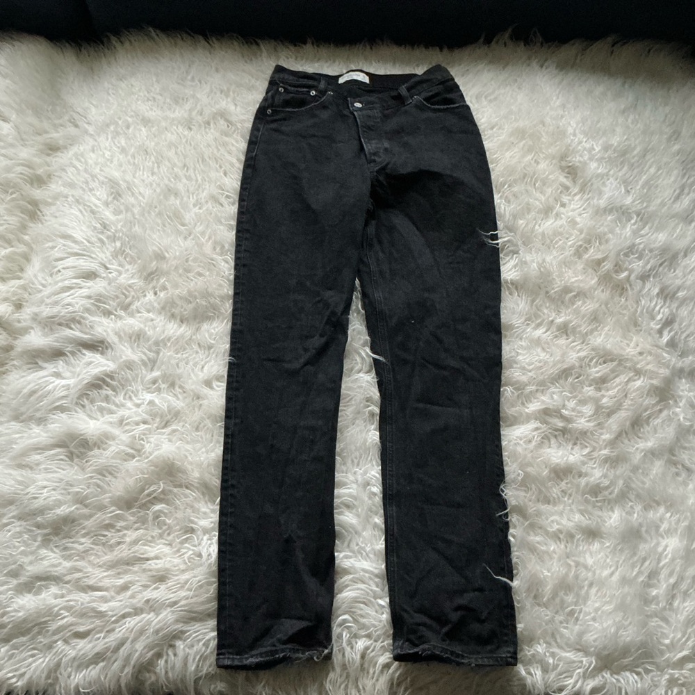 Abercrombie & Fitch Black High Rise Jeans 27 L